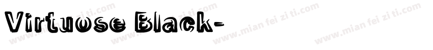 Virtuose Black字体转换